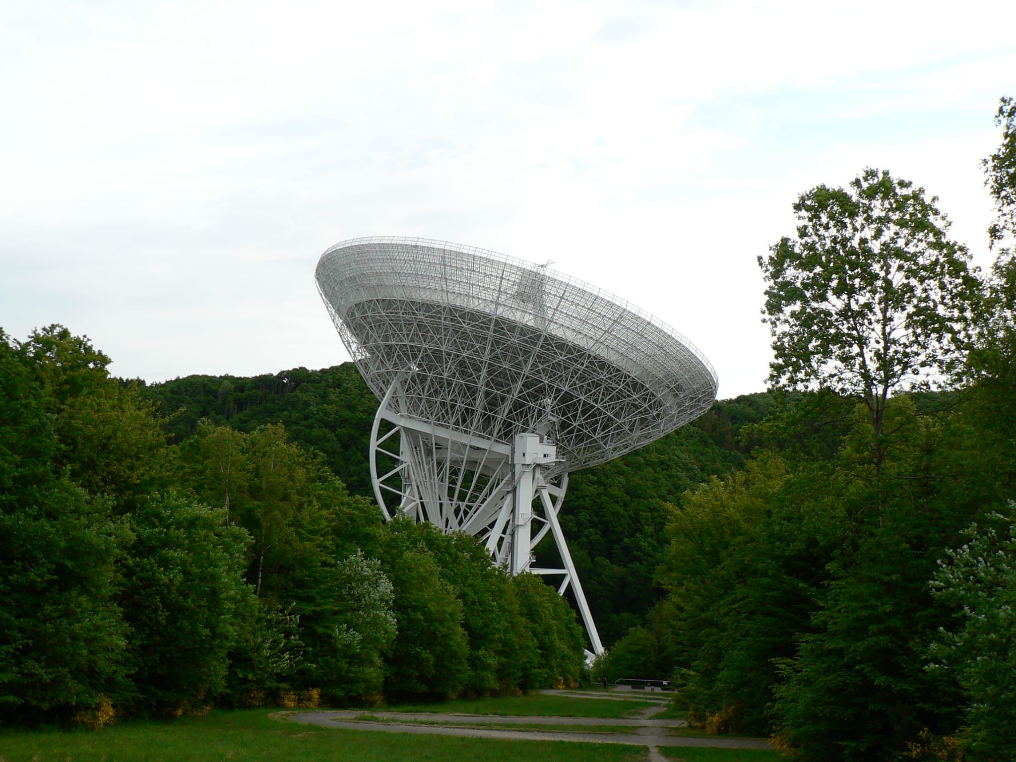 Radioteleskop Effelsberg Gesamtansicht